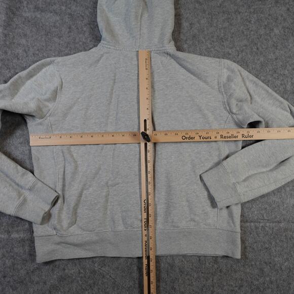 Polo Ralph Lauren Jacket Womens Large Full Zip Hooded Hoodie Gray Sport - Picture 4 of 7